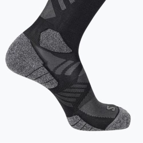 Чорапи Salomon Aero Crew black/castlerock