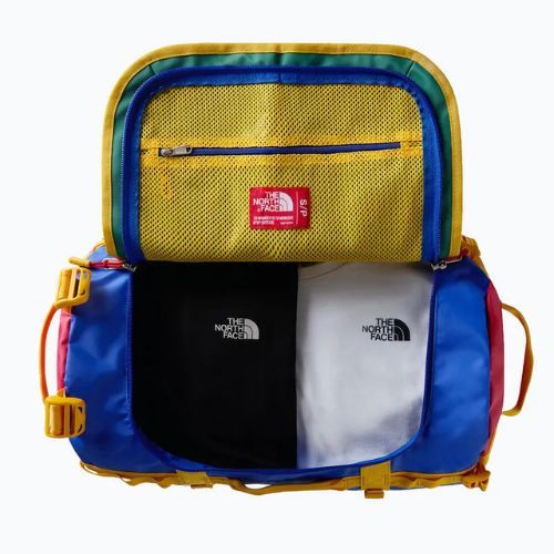 Пътна чанта The North Face Base Camp Duffel S 50 л tnf blue/tnf red/summit gold