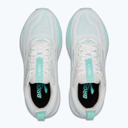 Дамски обувки за бягане Brooks Trace 4 bright white/limpet/black
