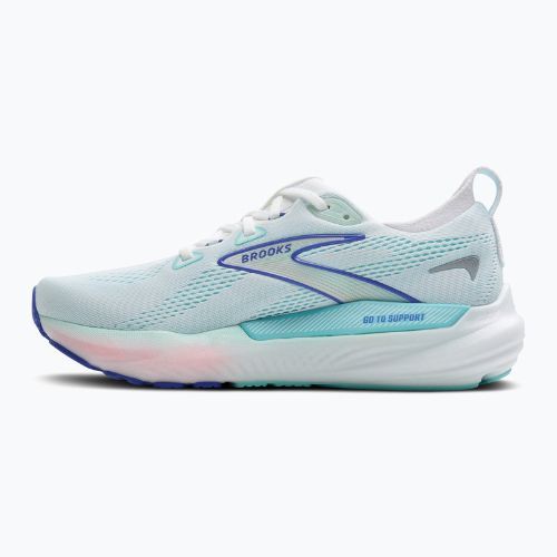 Дамски обувки за бягане Brooks Glycerin GTS 22 white/limpet shell/amparo blue
