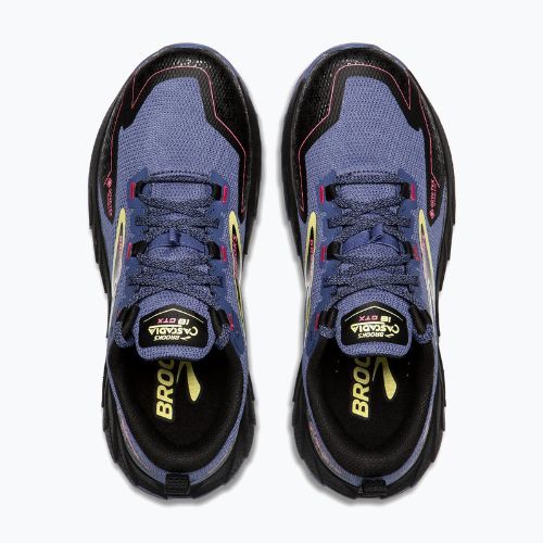 Brooks Cascadia 18 GTX дамски маратонки сиво-синьо/черно/розово