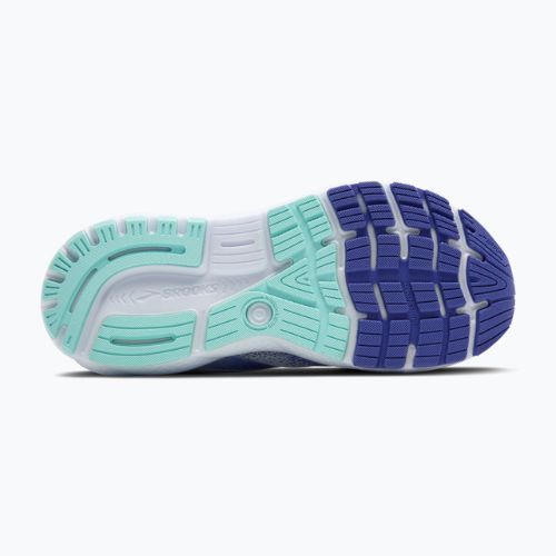 Дамски обувки за бягане Brooks Ghost 16 white/amparo blue/limpet shell