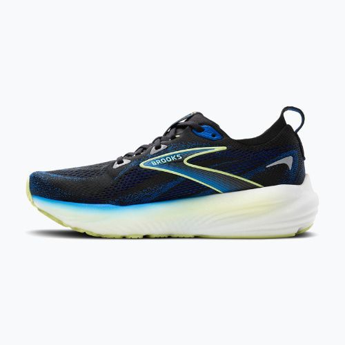 Мъжки обувки за бягане Brooks Glycerin 22 wide fit black/cobalt/neo yellow