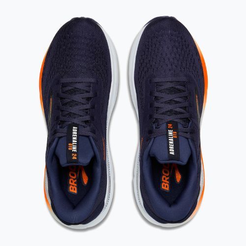 Brooks Adrenaline GTS 24 мъжки обувки за бягане peacoat/orange /white