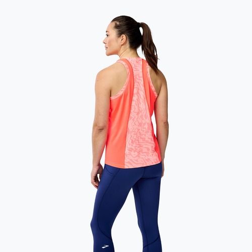Дамски потник за бягане Brooks Sprint Free Tank 3.0 neo cayenne speedscape