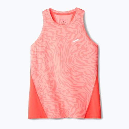 Дамски потник за бягане Brooks Sprint Free Tank 3.0 neo cayenne speedscape