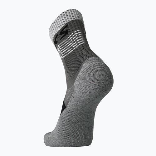 Brooks High Point Crew асфалтови/черни чорапи