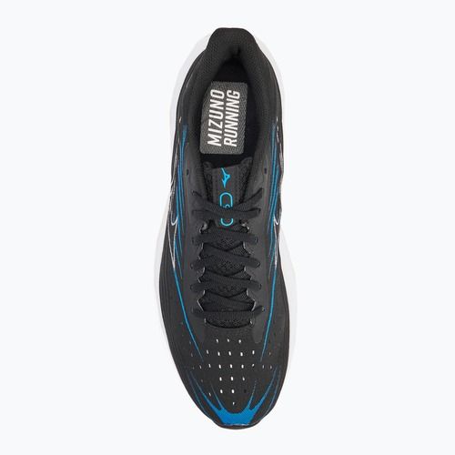 Мъжки обувки за бягане Mizuno Wave Skyrise 6 black/white/blue pace