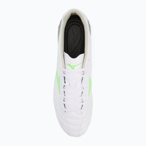 Мъжки футболни обувки Mizuno Monarcida Neo III Pro Md white/neon green