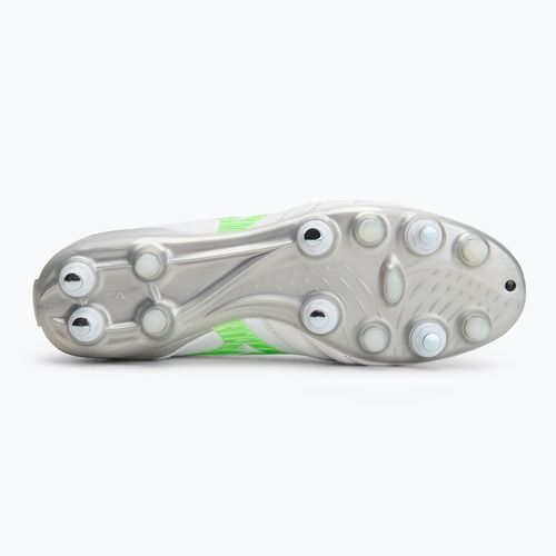 Мъжки футболни обувки Mizuno Morelia IV Pro Mix white/neon green/cool gray 3c