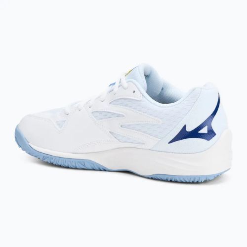 Обувки за волейбол Mizuno Thunder Blade Z white/bellwether blue/bel air blue