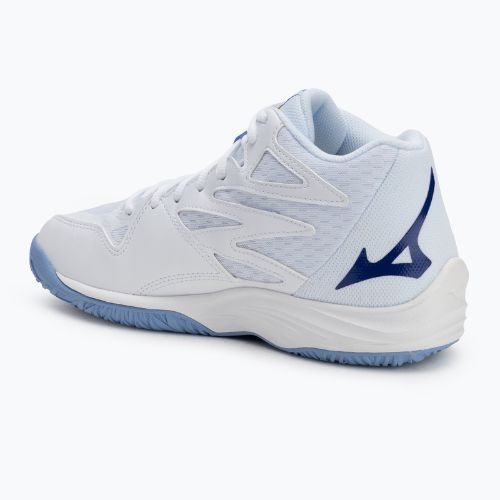 Обувки за волейбол Mizuno Thunder Blade Z Mid white/bellwether blue/bel air blue