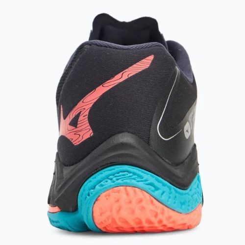 Обувки за волейбол Mizuno Wave Lightning Z8 black/neon flame/peacock blue