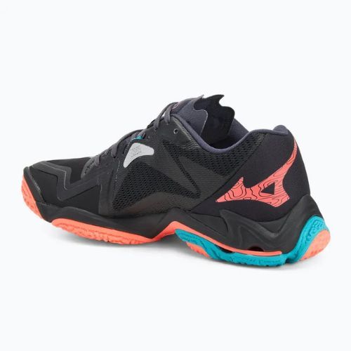 Обувки за волейбол Mizuno Wave Lightning Z8 black/neon flame/peacock blue