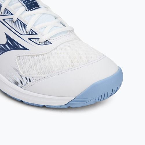 Обувки за волейбол Mizuno Cyclone Speed 5 white/bellwether blue/bel air blue