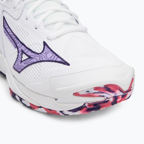 Обувки за волейбол Mizuno Wave Momentum 3 white/violet indigo/camellia rose