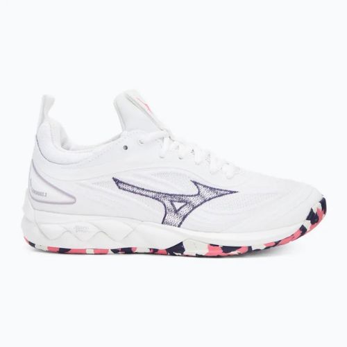 Обувки за волейбол Mizuno Wave Luminous 3 white/violet indigo/camellia rose