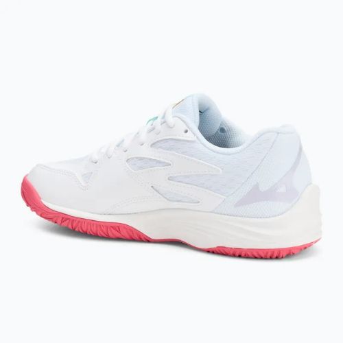Детски обувки за волейбол Mizuno Lightning Star Z7 white/viiolet indigo/camellia rose