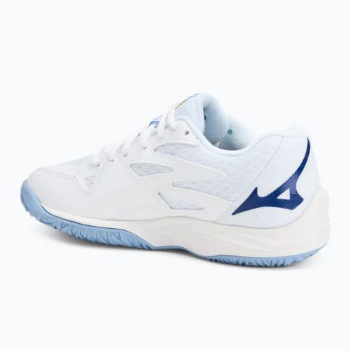 Детски обувки за волейбол Mizuno Lightning Star Z7 white/bellwether blue/bel air blue