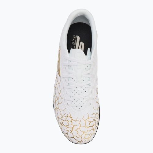 Мъжки футболни обувки SKECHERS Skx_1.5 Academy TF white/gold