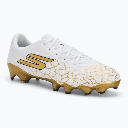 Мъжки футболни обувки SKECHERS Skx_ 1.5 Academy FG white/gold