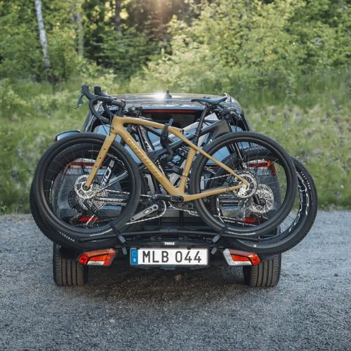 Носач за велосипеди с кука Thule EasyFold 3 2Bike черен