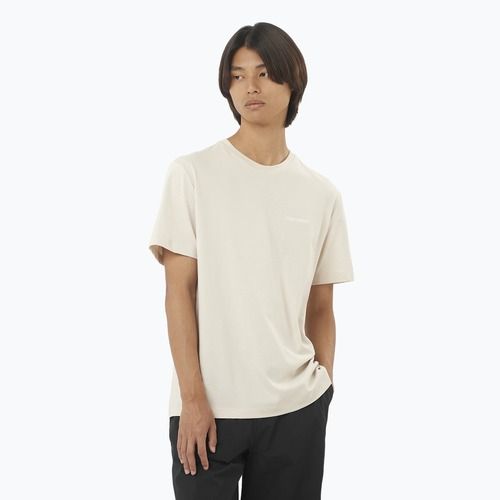 Мъжка тениска Salomon Logo Tee за дъждовен ден
