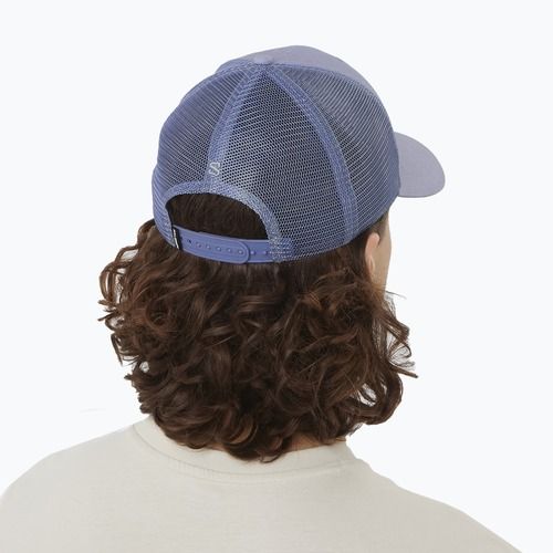 Salomon Trucker синя гранитна бейзболна шапка