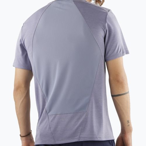 Мъжки потник Salomon Outline Tee blue granite