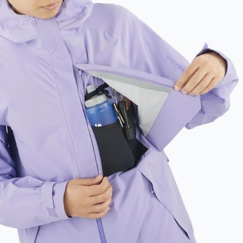 Дамско яке Salomon Outerpath Pro 2.5L violet tulip