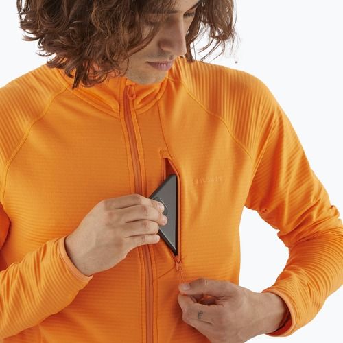 Мъжки потник Salomon Lightwarm Full Zip turmeric trekking