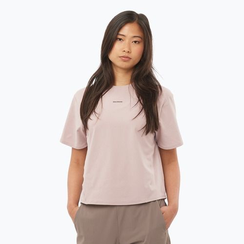 Salomon Trackline Tee SS тениска за жени etherea