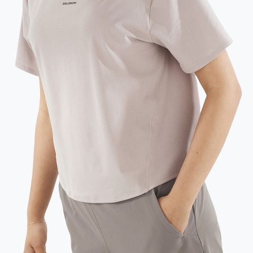 Salomon Trackline Tee SS тениска за жени etherea