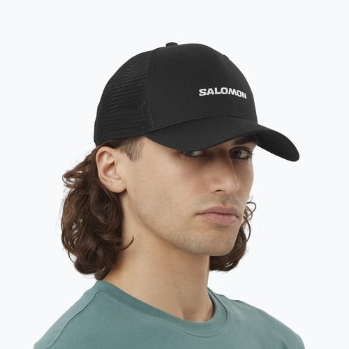 Salomon Trucker бейзболна шапка тъмно черно