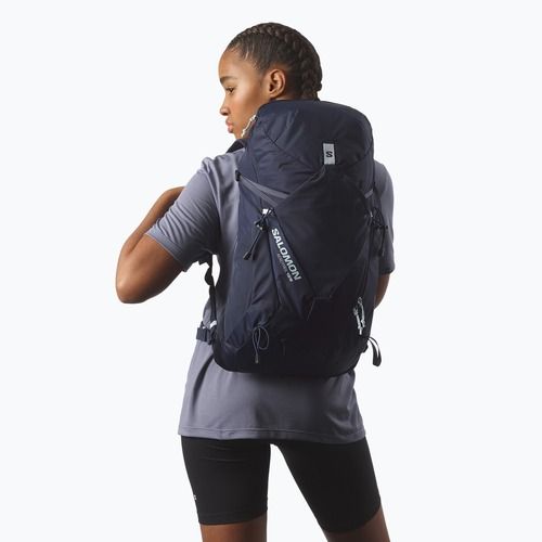Salomon Aerotrek 18 l дамска раница за туризъм M-L морско синьо/настроение индиго/баладично синьо