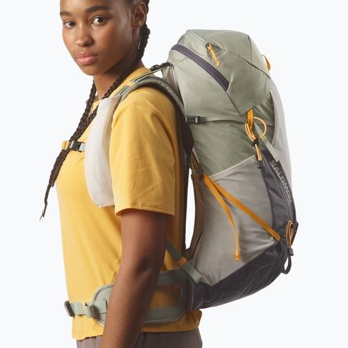 Salomon Aerotrek 28 l дамска туристическа раница S-M seagrass/silver cloud/nine iron