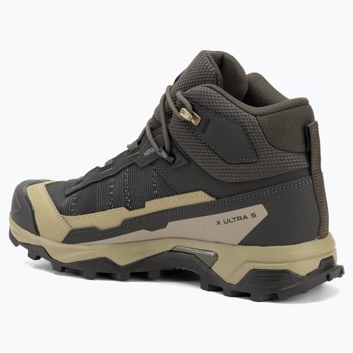 Мъжки ботуши за трекинг Salomon X Ultra 5 MID GTX peat / gray green / blue nights