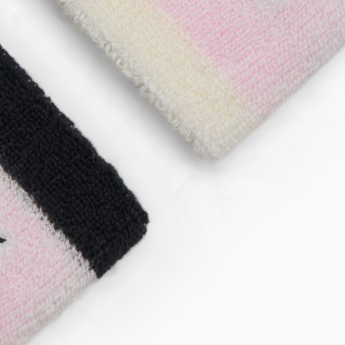 Лента за глава Nike Swoosh Wristbands pink foam/coconut milk/black