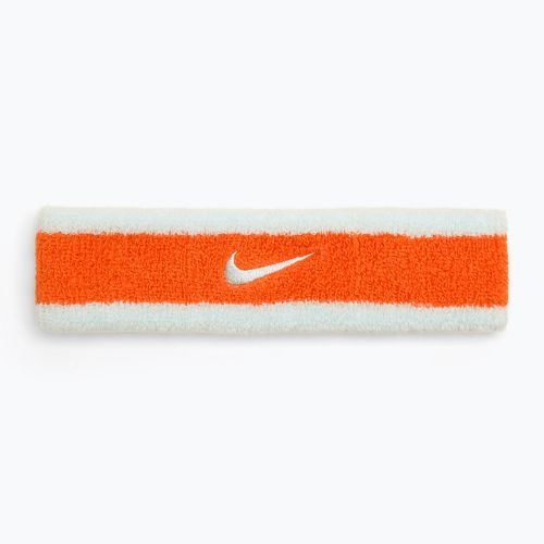 Лента за глава Nike Swoosh Headband glacier blue/safety orange/glacier blue