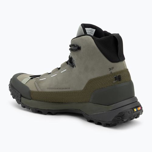 Salewa мъжки ботуши за трекинг Puez Leather Mid Ptx shadow / dark olive