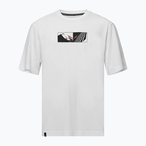 Мъжка тениска Salewa Eagle Hybrid Loose optical white
