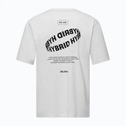 Мъжка тениска Salewa Eagle Hybrid Loose optical white
