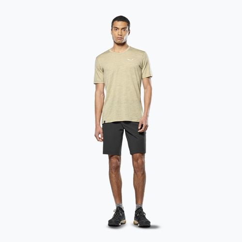 Мъжка тениска за трекинг Salewa Eagle Minilogo AM quicksand