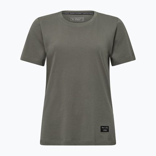 Дамска тениска Salewa Eagle Logo Patch 5A50 избледняло зелено