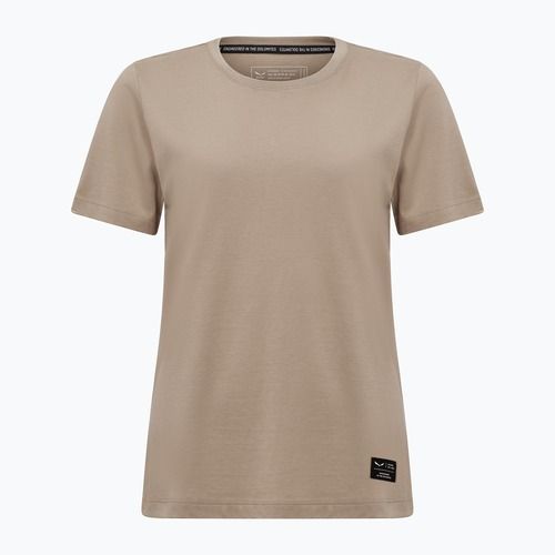 Дамска тениска Salewa Eagle Logo Patch 7180 quicksand