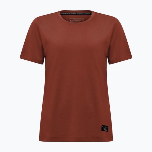 Salewa дамска тениска Eagle Logo Patch 1980 etruscan red