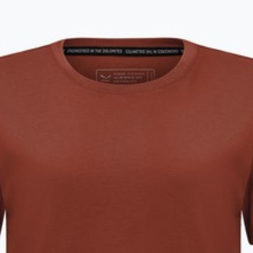 Salewa дамска тениска Eagle Logo Patch 1980 etruscan red