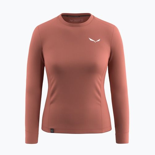 Дамски трекинг с дълъг ръкав Salewa Puez Dry etruscan red