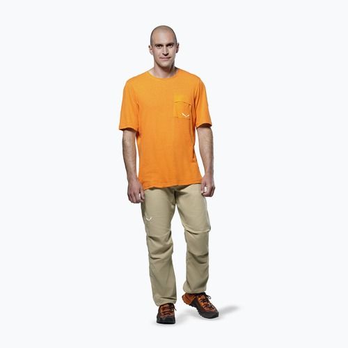 Мъжка риза за трекинг Salewa Agner Hemp/Dst turmeric
