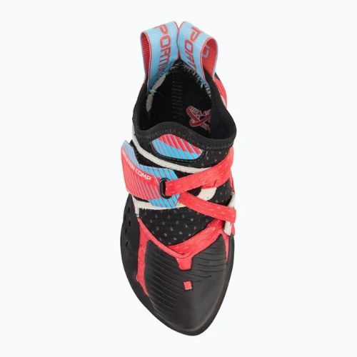 La Sportiva Solution Comp хибискус/ малибу синьо дамска обувка за катерене